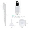 Reyshin 20 Pack 30ml Plastic Dropper Bottle, Plastic Empty Squeezable