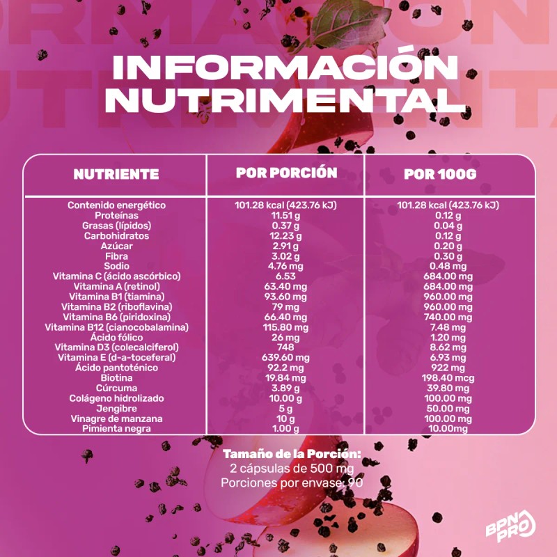 Multivitaminico Mujer Pastillas Cabello Piel Uñas Bpn