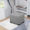 Easy-Going Funda otomana elástica fácil de Usar, Taburete de Almacenamiento