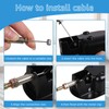 Metal recliner handle replacement, backrest tilt adjuster replacement parts, used