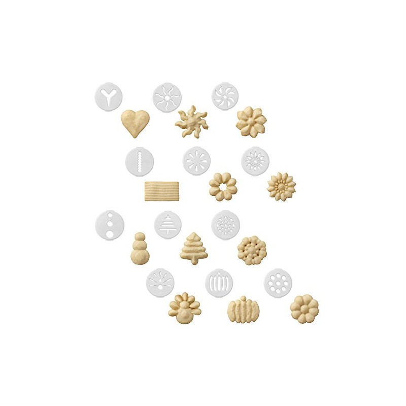 Wilton Pistola-Prensa para Galletas con 12 Discos,