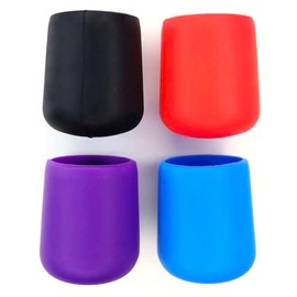 4Pcs Fishing Rod Butt Caps,Dia 0.87in / 22mm Silicone Rod Butt Cushion