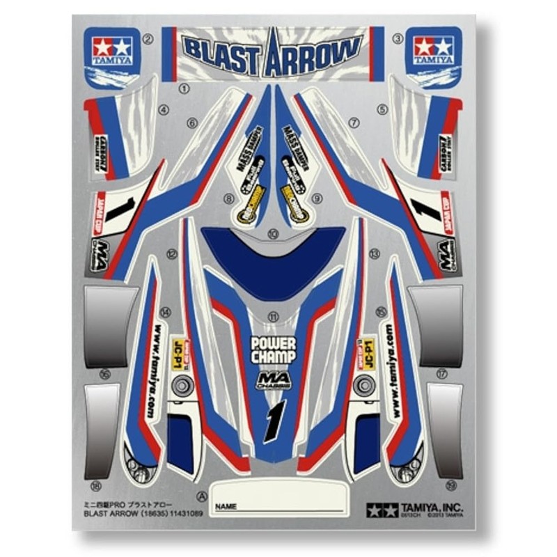Tamiya 18635 Mini 4WD PRO Series No. 35 Brass Arrow