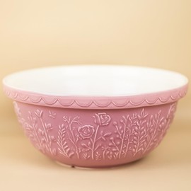 Mason Cash Mason Cash In The Meadow S12 (4.25 Qt) Mixing Bowl | Rose (Pink)