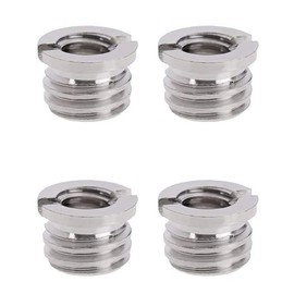 Camera Screw Conversion Adapter 1/4 Female to 3/8 Male Camera Screw Adapter Aluminum Alloy Conversion Screw Adapter Connecting Screws Fixing Screws for Tripod, Camera Monitor, Monopod, Ball Head,