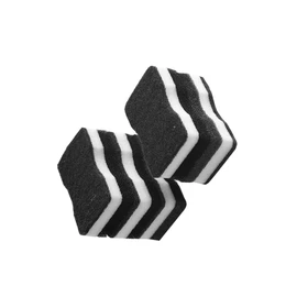 OHPHCALL 2sets Black Dish Wash Sponge Kitchen Cleaning Sponge Pad Dishwashing Pad Cleaning for Dishes 5pcs*2