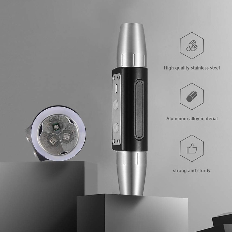 Jade Appraisal Light Detector Lamp, Super Bright DX6 USB Rechargeable