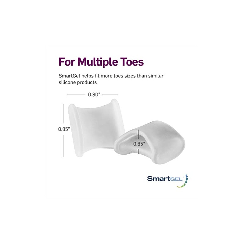 NatraCure NatraCure Advanced Gel Toe Separator (w/Toe Loop) - 6