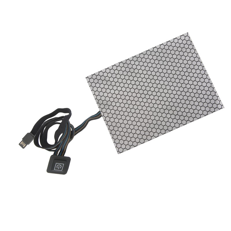 Flexible Clothing Heating Pad Fast Even Heating Safe Bend Resistant