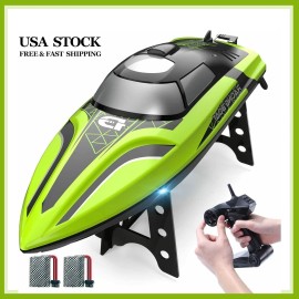 DEERC 2008 2.4GHz DEMO High Speed Remote Control Boat for Adults & Kid Auto Mode
