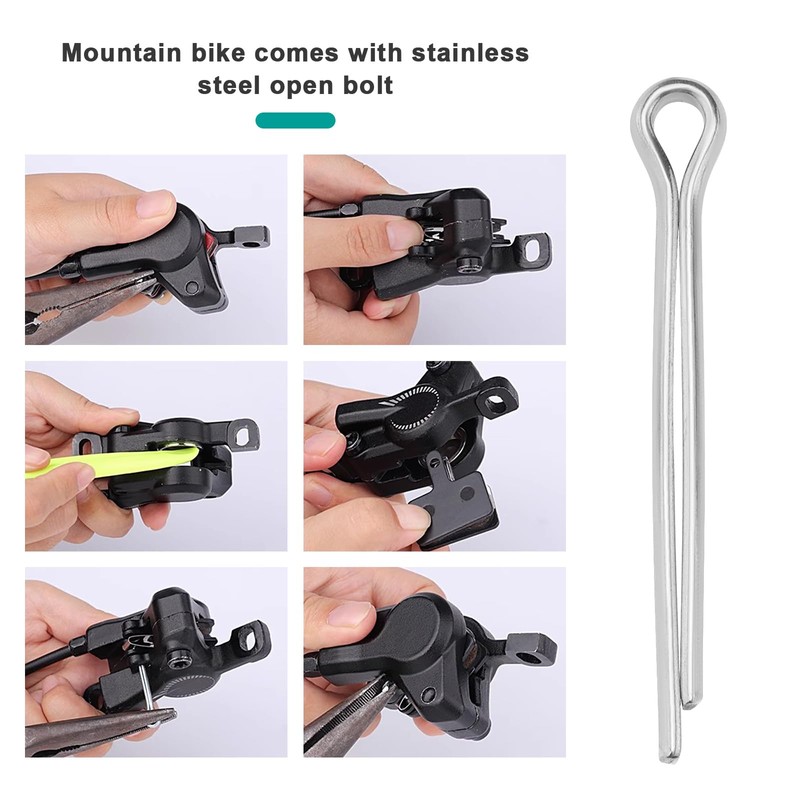 20 Pieces Brake Pad Pins for Bicycle Split Brake Pad