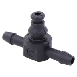 Injector Return Nipple Injector Return Connection with Sealing Ring and Retaining Clamp for 4 Cylinder Diesel Engines Common Rail Injectors Return Line Leak Oil Line