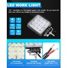 SKYWORLD 12 V 48 W LED Work Light, 4 Inch