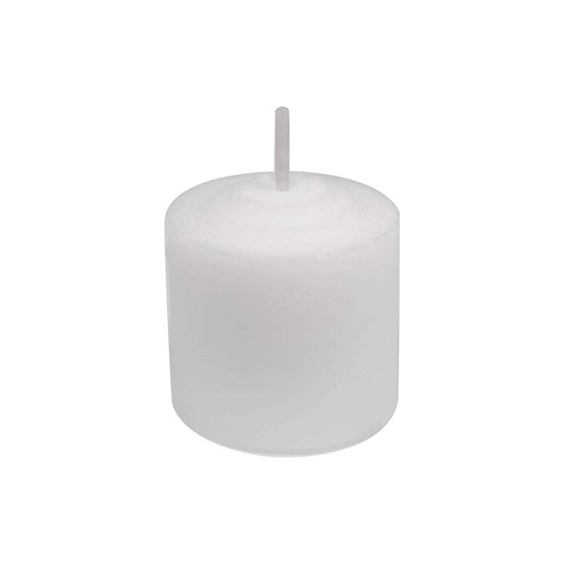 Root Candles 10-Hour Unscented Beeswax Blend Votive Candles, 12-Count, White