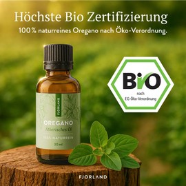 Organic Oregano Oil 100% Natural