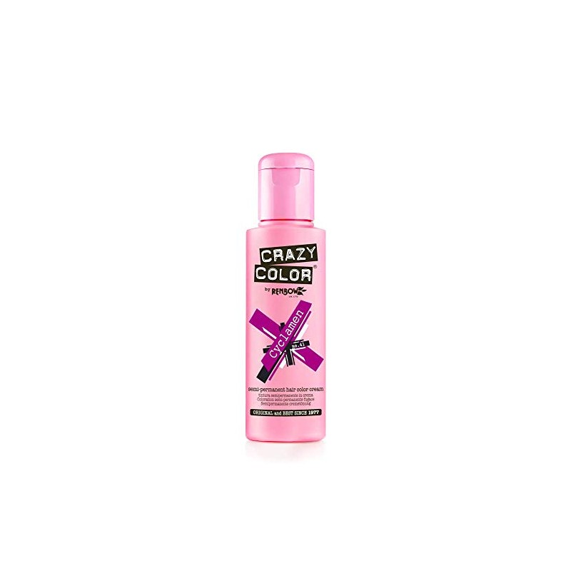 Crazy Color Renbow Colouring Direct 100 ml 100ml cyclamen