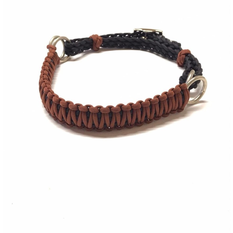 brown and black side pull hackamore attachment bitless bridle, horse