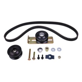 JEENDA 126-7890 Upgrade Pulleys Idler Kit & Mower Belt Compatible with Toro TimeMaster 20975 20977/TurfMaster 22205TE 22207 22210 22215 22225 22235 Lawn Mower & Exmark ECKA30 126-0316