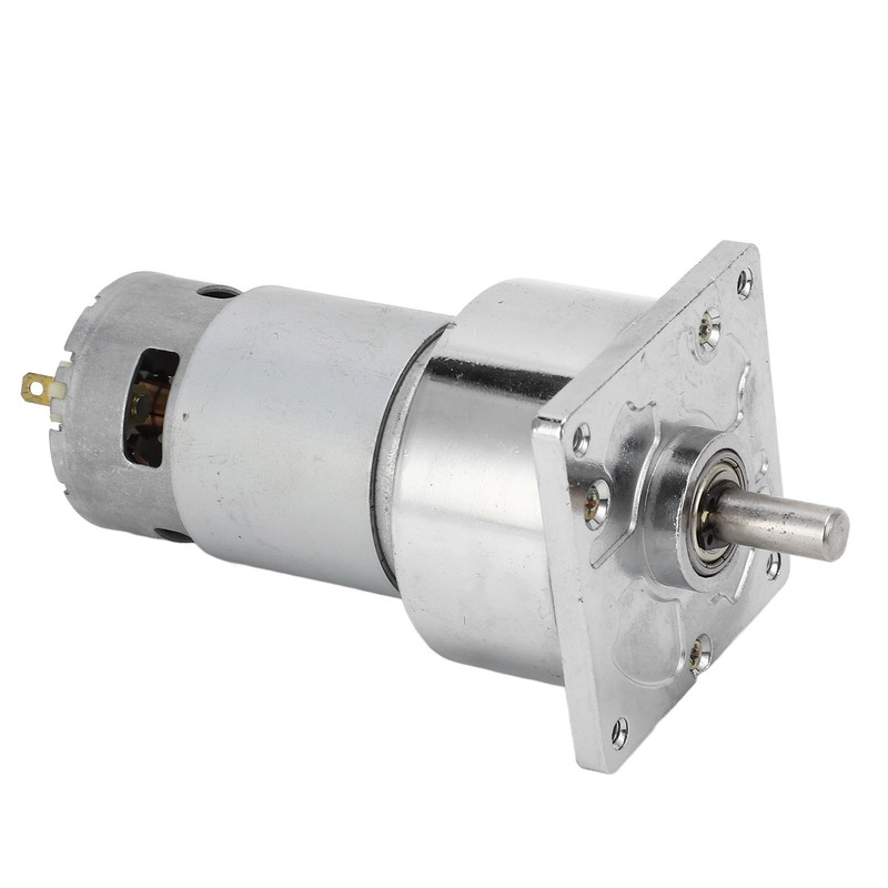 DC Geared Motor Self Locking Aluminum Alloy Shell Brass Coil