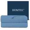 HOMTEC Cooling Comforter Queen Size, Summer Cooling Blanket for Hot
