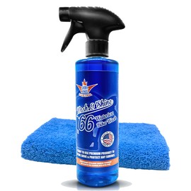 Shinykings Wash&Shine 66 WATERLESS Motorcycle Cleaner | Made in USA | Ultra Shine Effect | Detailing Wash Spray for All Surfaces | 16 fl.oz