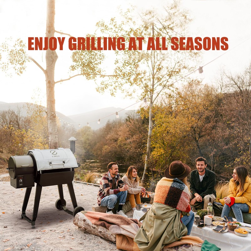 Z GRILLS Thermal Insulation Blanket Fire-Resistant 3-Layer Construction for Enhanced