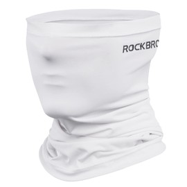 ROCKBROS Face Cover, Cool Sensation, Neck Gaiter, Neck Cover, For Summer, UV Protection, Face Mask, Sun Protection, Sweat Absorbent, Quick Drying, Breathable, Non-Stifling, Adjustable Cord, Headwear,
