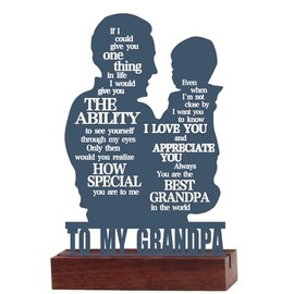 for Grandpa, Valentines Day Gift for Grandpa, Grandpa Gifts from Grandson, Birthday Gifts for Grandpa from Grandson, for Grandma, Best Grandpa Gifts