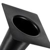 Eleqldwen Rain Chain Gutter Adapter Metal Rain Chain Adapter for