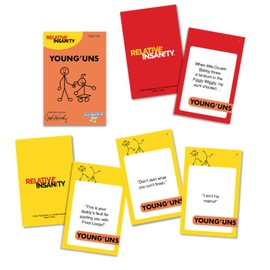 PlayMonster Relative Insanity - Young 'UNS - Laugh-out-Loud Party Fun All About Your Family - A Partir de 14 años