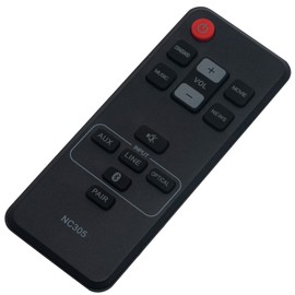 Beyution NC305UH NC305 Replaced Remote Control Fit for Sanyo Soundbar FWSB405FP FWSB405FA FWSB405F FWSB405FS