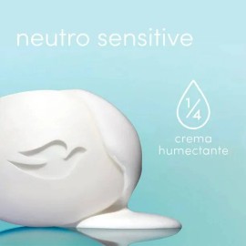 Jabón Tocador Dove Neutro Sensitive Pzas 135