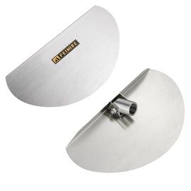 FEIMIRE Stainless Steel Culvert Cleaning Hand Tool, For cleaning a 10" diameter culvert pipe, this size designed for culvert pipes with 10" I.D (handle is NOT included) Tool is 8 1/2" wide