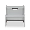 Melissa & Doug Kids Furniture Wooden Step Stool - Gray