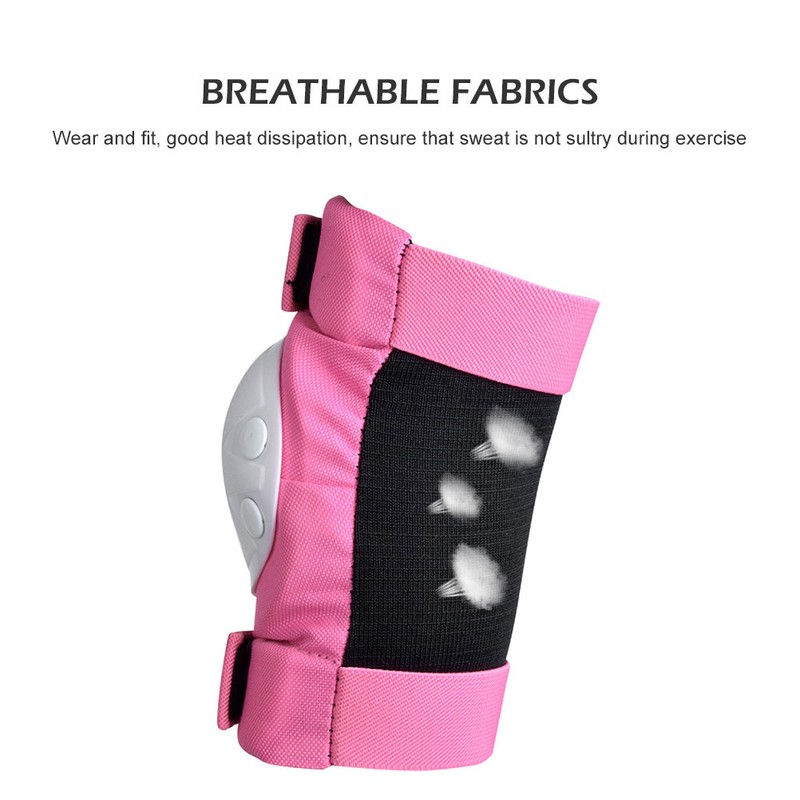 6 Pcs Adults Kids Knee Pads Elbow Pads Wrist Pads