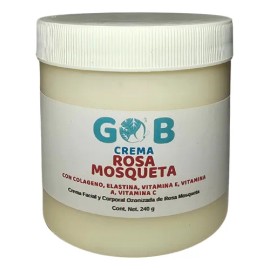 Crema De Rosa Mosqueta Ozonizada - Gob - 240 G Todo Tipo De Piel