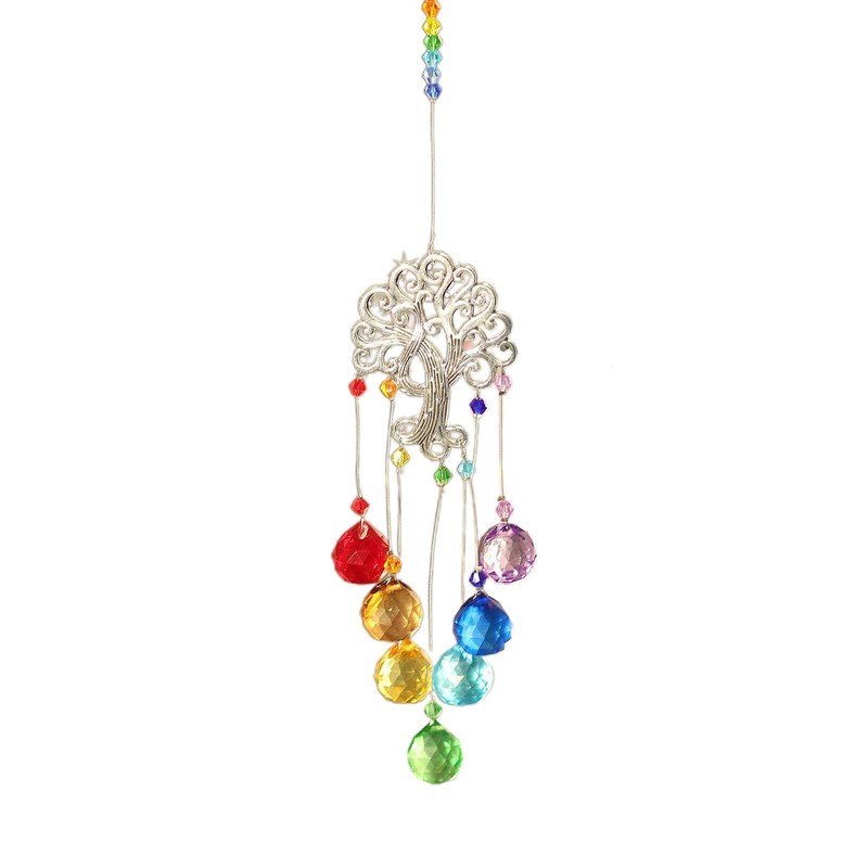 Sun Catchers for Windows, Hangable Crystal Sun Catcher Charm, Aesthetic
