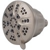 Westbrass SHF5700-07 5" Round 5-Function Filtered Adjustable Spray Shower Head,