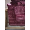 PIP STUDIO Jasmin Jaquard Bath Towel Dark Pink 70 x