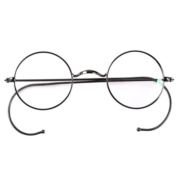 Agstum Marco de gafas de borde de alambre raro óptico