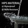 Waterproof Shower Stool for Inside Shower,Heavy Duty Bench for Shower,