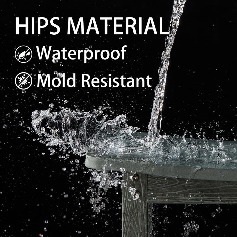Waterproof Shower Stool for Inside Shower,Heavy Duty Bench for Shower,