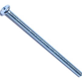 Hard-to-Find Fastener 014973296056 Phillips Pan Machine Screws, 6-32 x 2-1/2, Piece-20