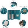 SENDEFN Bifold Purse Card Holder Wallet Genuine Leather RFID Blocking