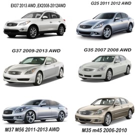 Suspension Dudes - Juego de barra estabilizadora delantera para modelos seleccionados Infiniti AWD 2006-2023, GT-R 2009-2023, K750209 K750210