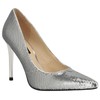 Nine West Women's Fresh Pump, Silver Sequin 040, 8