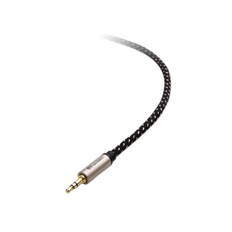 Cable Matters Premium Braided 3.5mm to 1/4 Inch Audio Cable