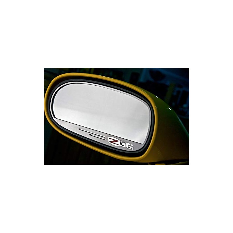 2006-13 Corvette Z06 Brushed Standard Side View Mirror Surrounds with