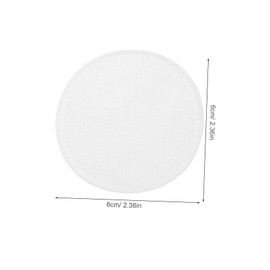 Baluue Double-sided Cotton Makeup Removal Pads 100pcs Natural Cotton Pads Gentle and for Facial Cleansing