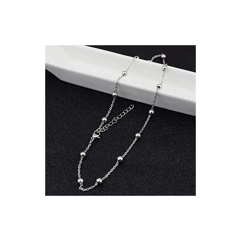 LIBERTY-M Ball Chain Necklace, Celebrity Wear Model, Stylish Design, Men's